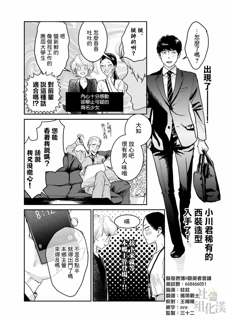 职场同事是我推漫画,第5话2图