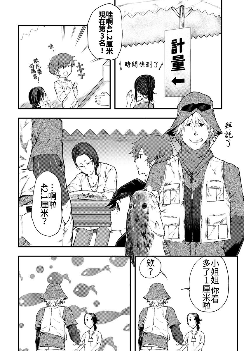 颜艺少女的钓鱼饭漫画,第7话2图