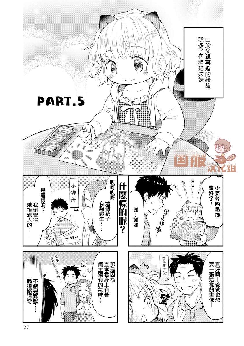 妖怪小貍的养成方法 漫画,第5话1图