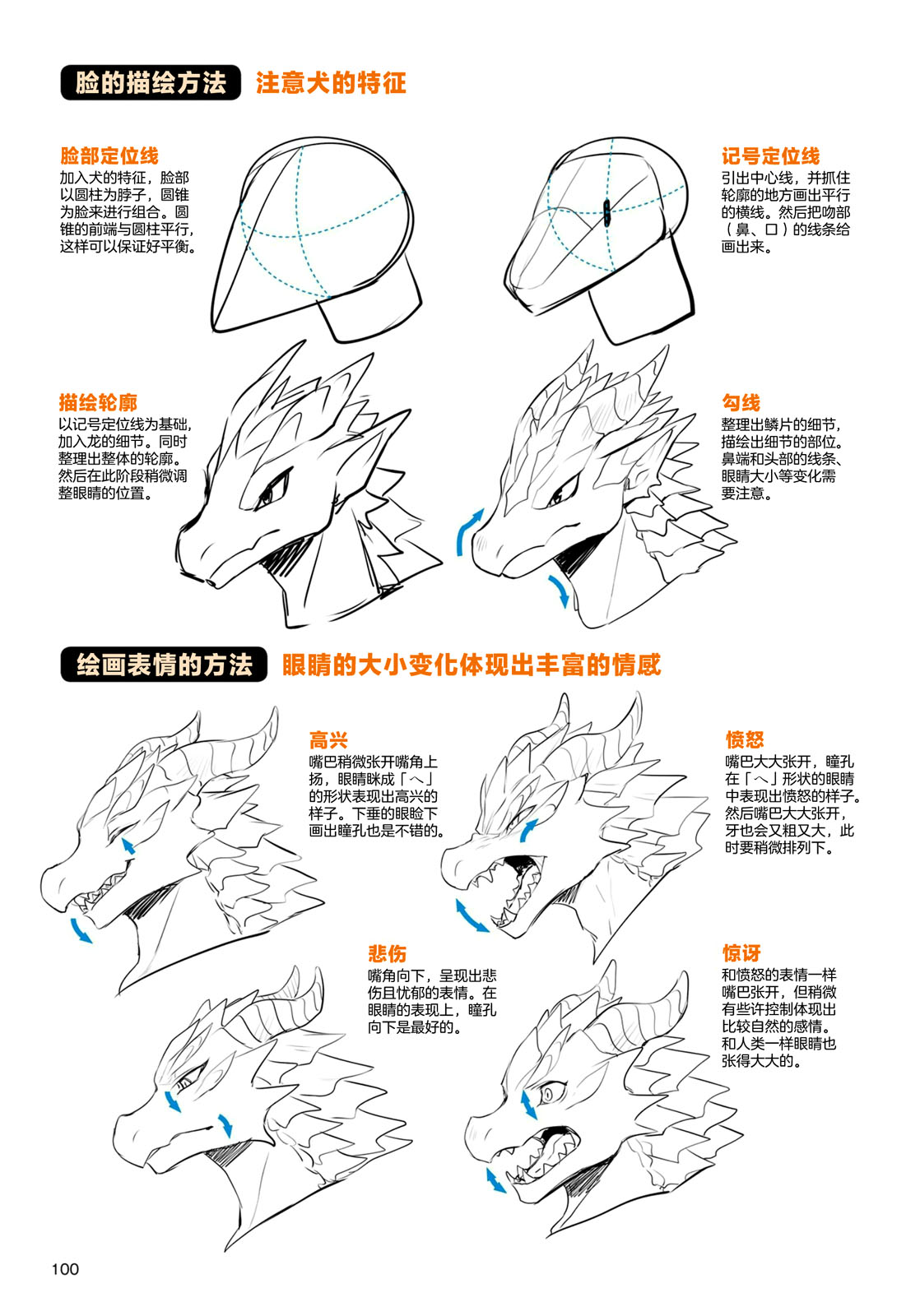 第3.2话天空生物龙兽人的描绘方法4