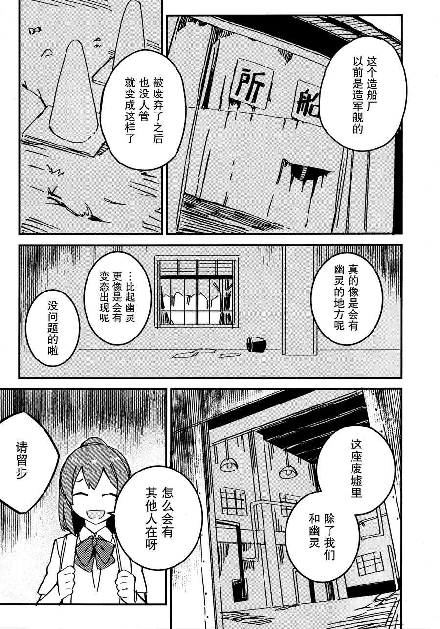 围绕「梦境」发生的舰娘们的短篇集漫画,第1话5图