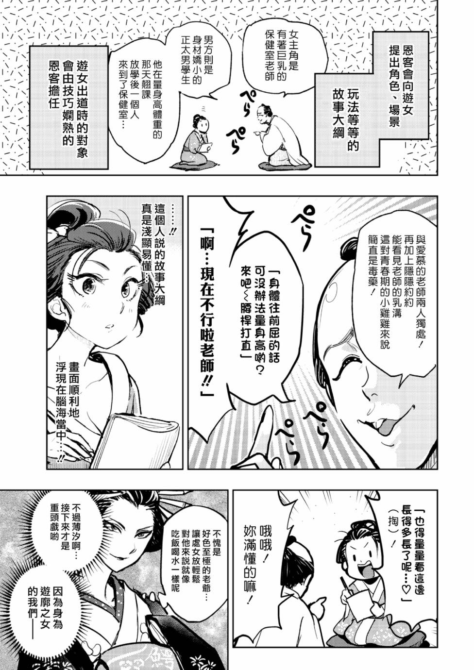 快乐历史漫画,江户吉原篇5图