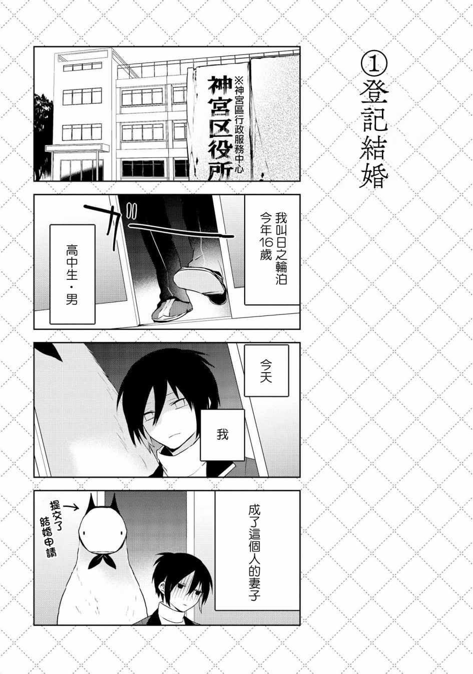 嫁给非人类漫画,第1话3图