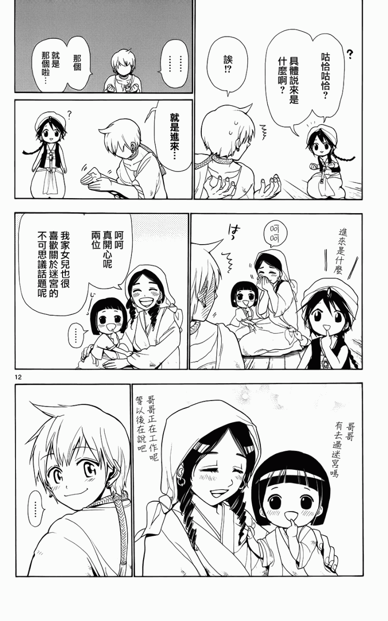 魔笛MAGI漫画,第2话2图