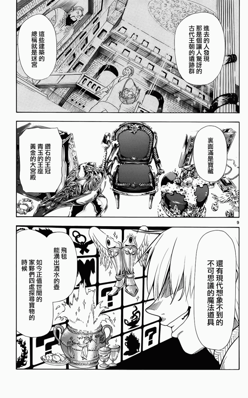 魔笛MAGI漫画,第2话4图