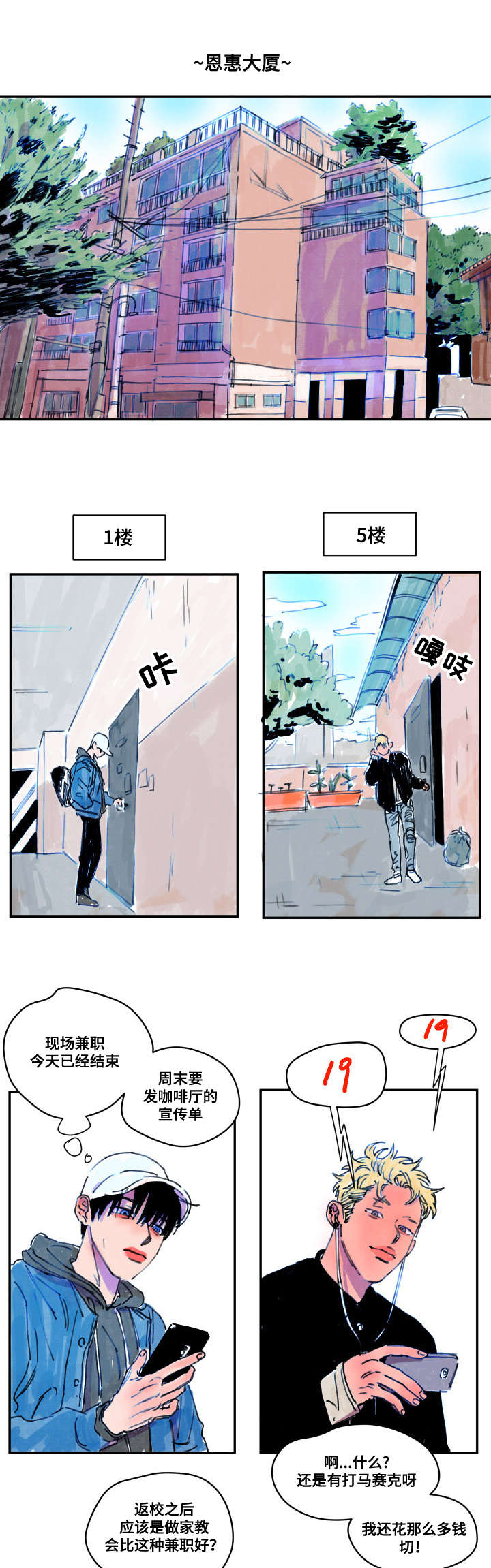 恩惠大厦漫画,第1话1图