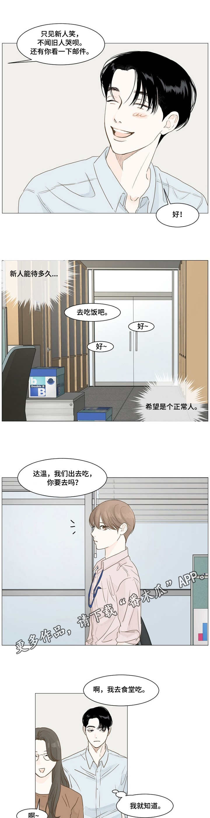 秘密之间漫画,第5章：分内事3图