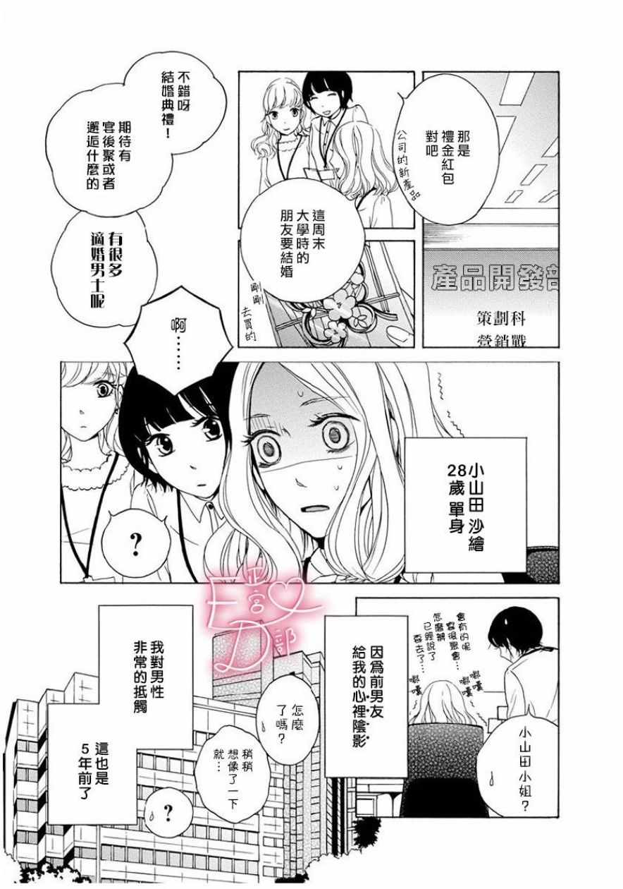 洁癖女与ED男漫画,第1话5图