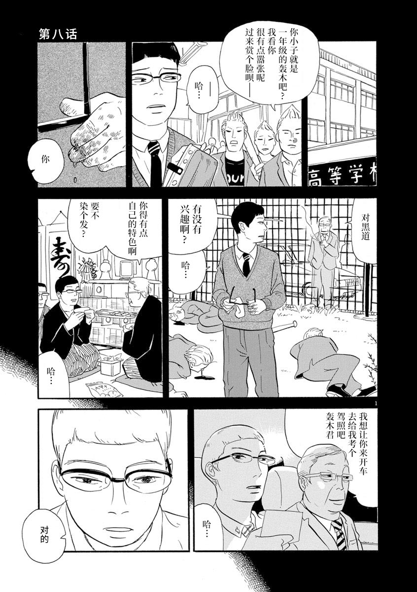 森山中驾校漫画,第8话1图