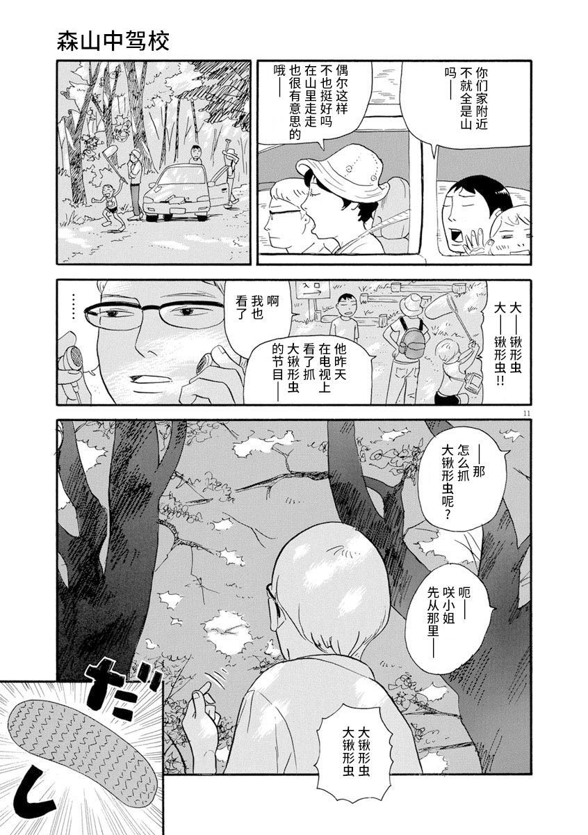 森山中驾校漫画,第8话1图