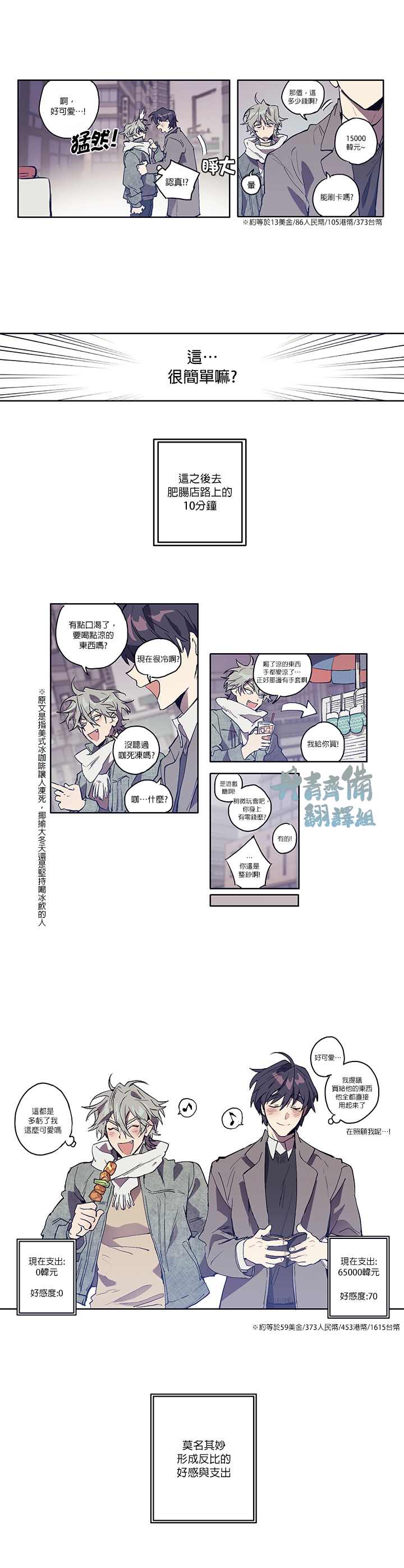 狗的一元漫画,第2话3图