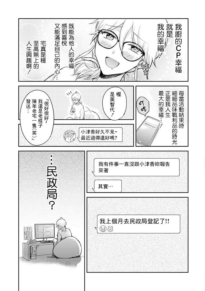 一年内不结婚就会死漫画,第1话津香子的死亡相亲游戏1图