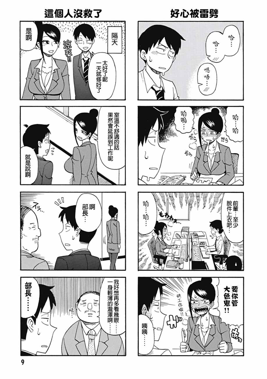 美女上司泷泽小姐漫画,第1话1图