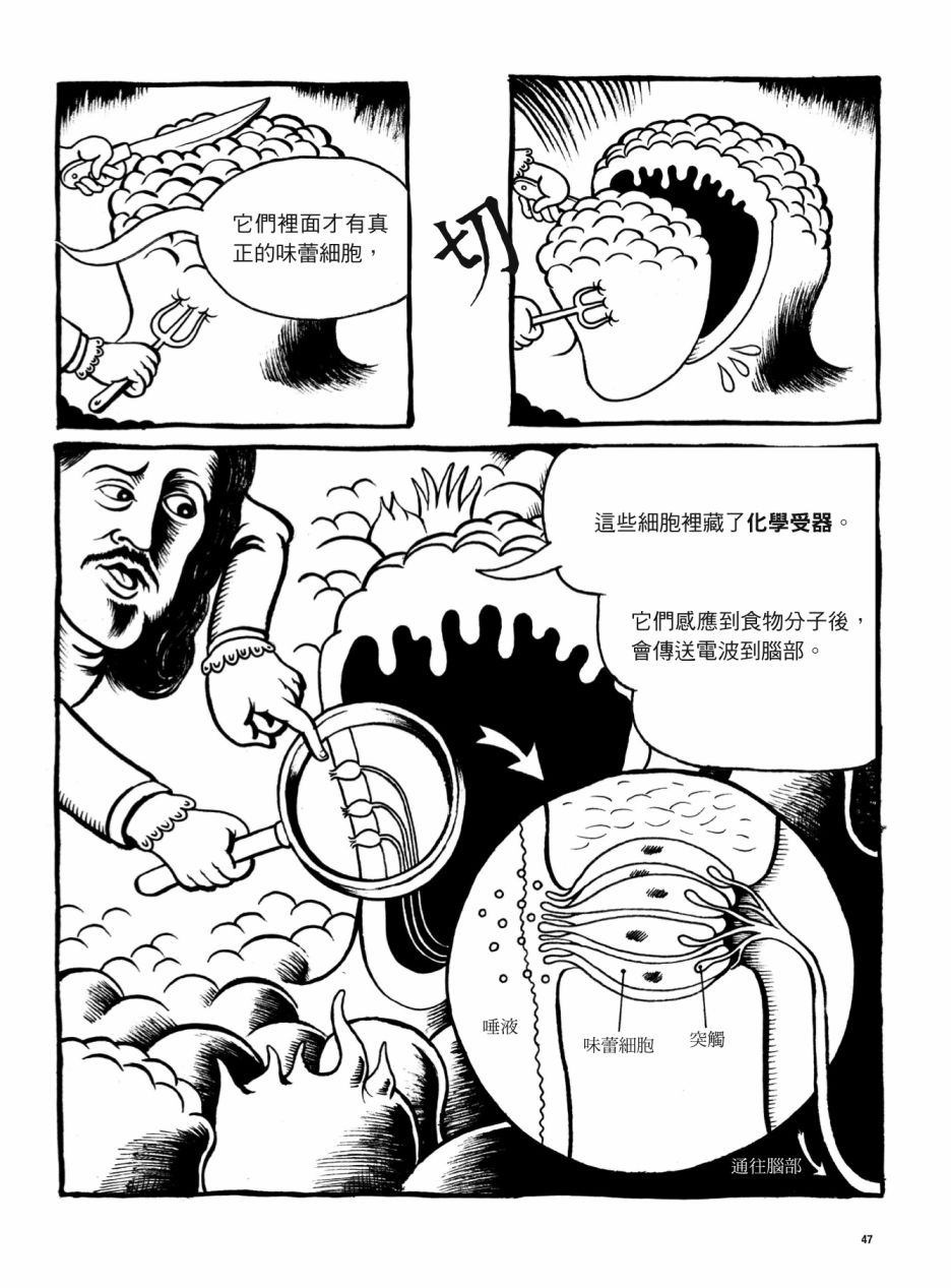 看漫画了解人体感官漫画,第1卷2图