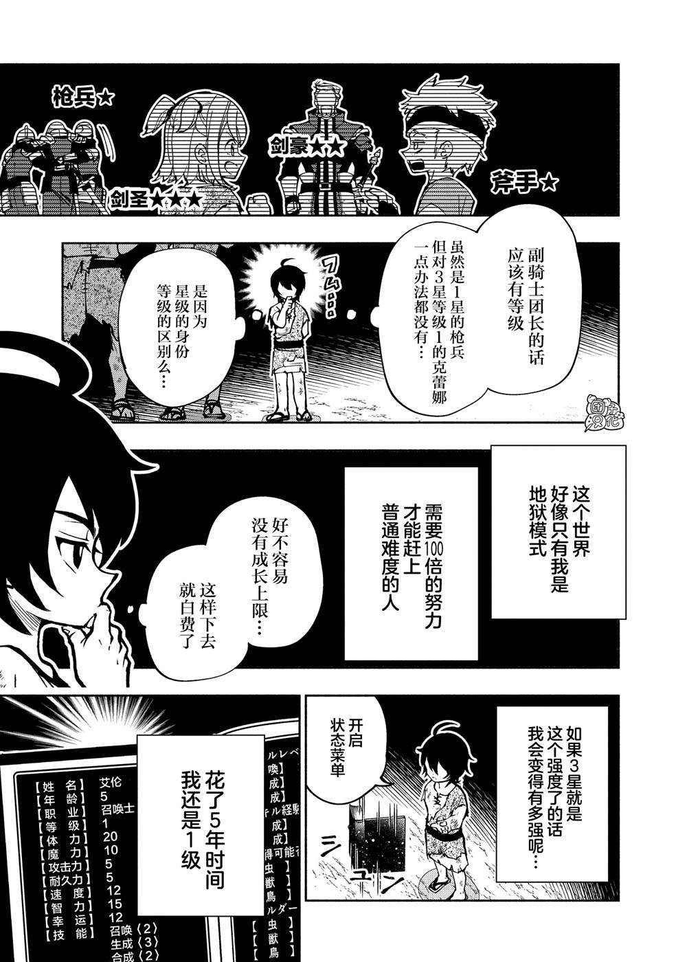 地狱模式～喜欢速通游戏的玩家在废设定异世界无双漫画,第1话4图