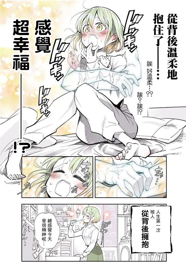 过劳OL与幽灵手漫画,第1话4图