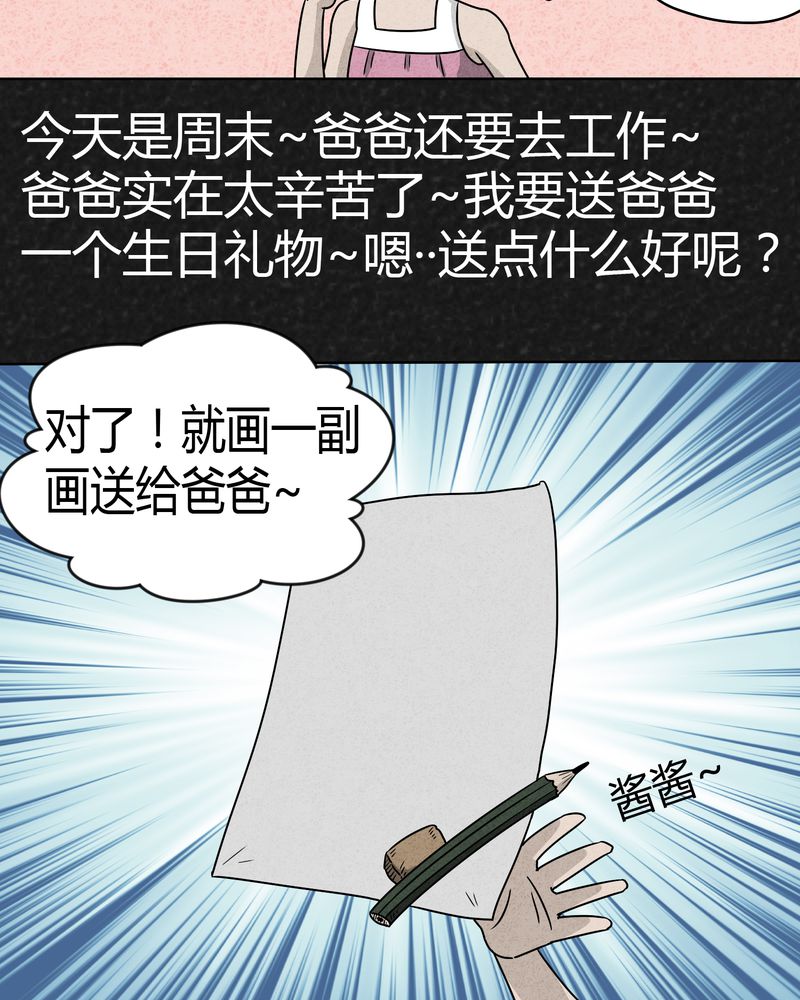 猎诡实录讲什么漫画,第3章：恐怖的爸爸1图