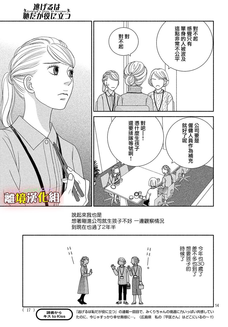 逃避可耻却很管用漫画,第44话一月已流逝二月也溜走三月终离去4图