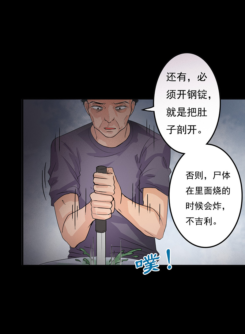 尸妻漫画全集解说漫画,第7章：第一次焚尸3图