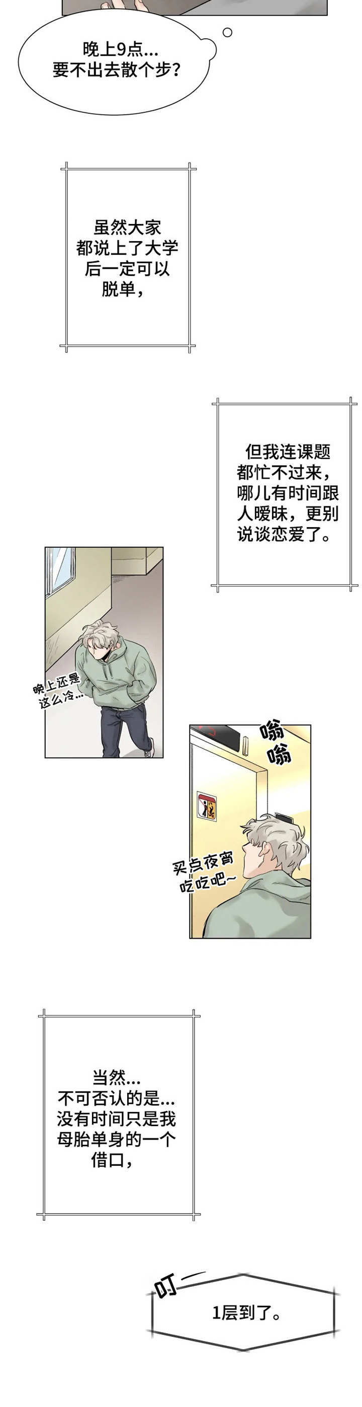 东莞gm健身房漫画,第1章：初次见面2图