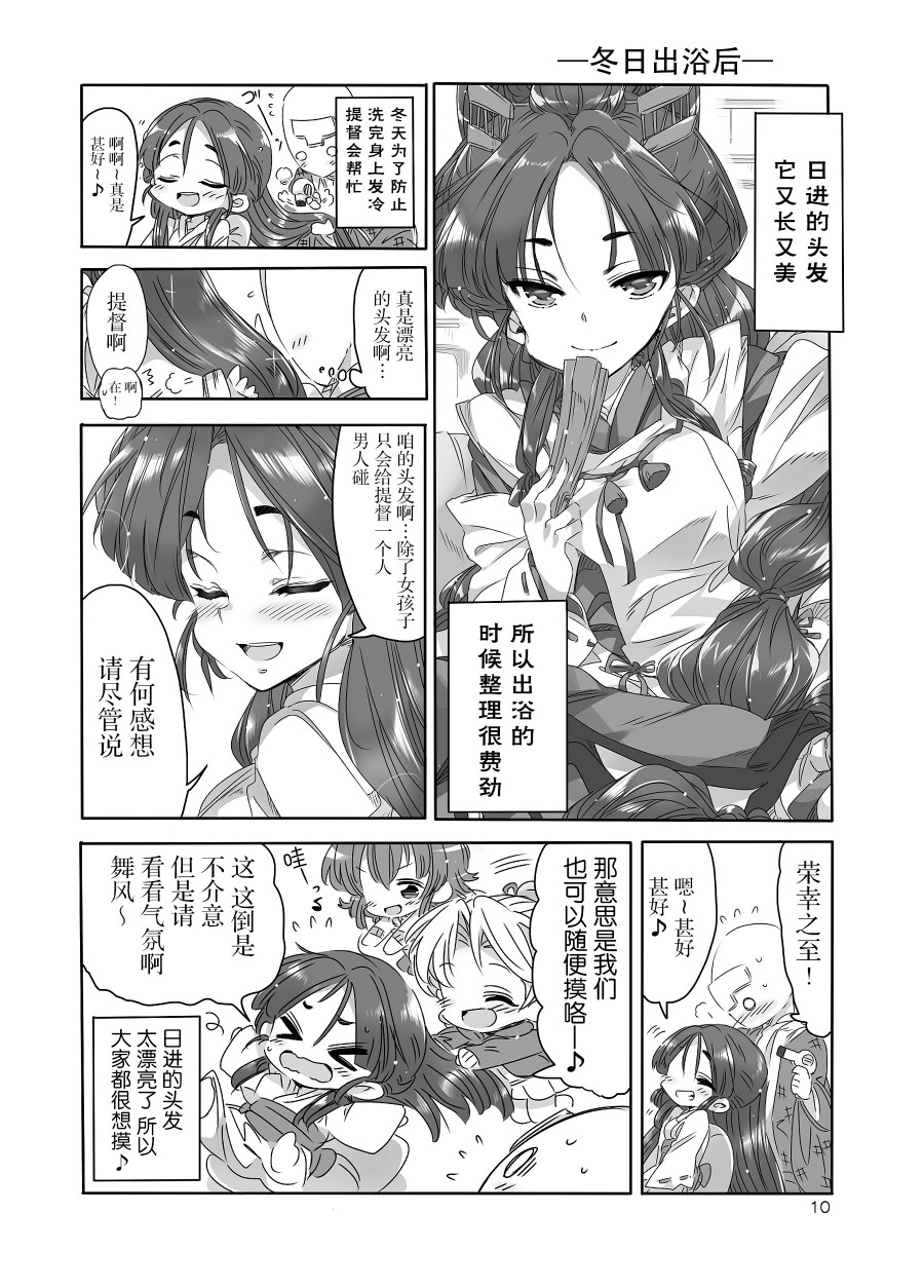 冬日镇守府漫画,短篇4图