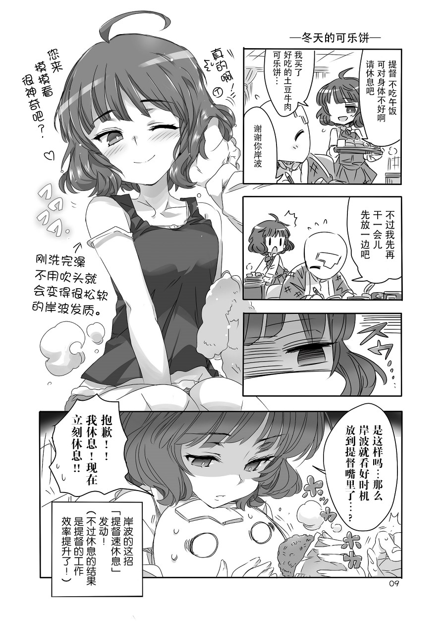 冬日镇守府漫画,短篇3图