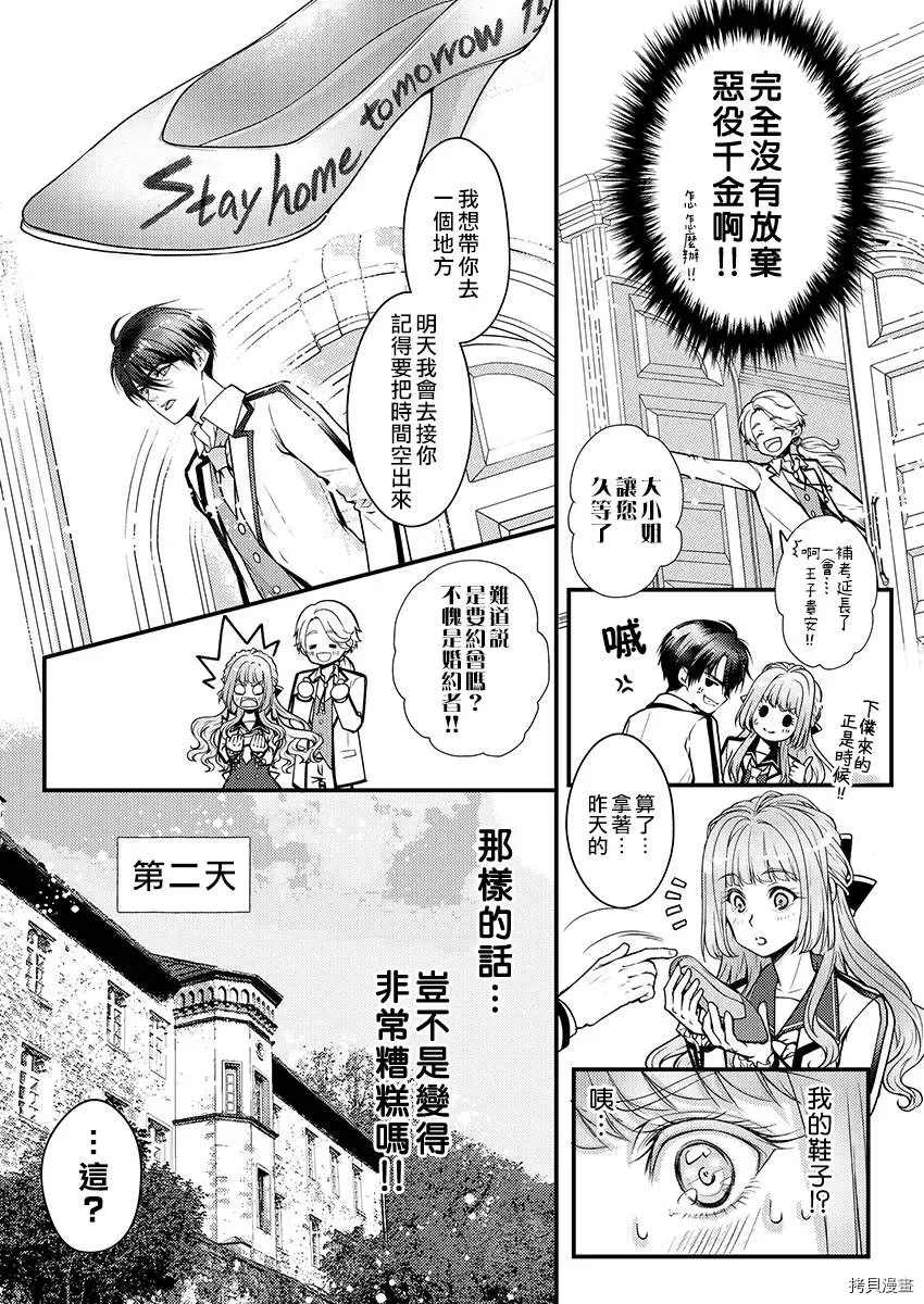 转生初夜贪婪所求~王子的本命是恶役千金漫画,第2话3图