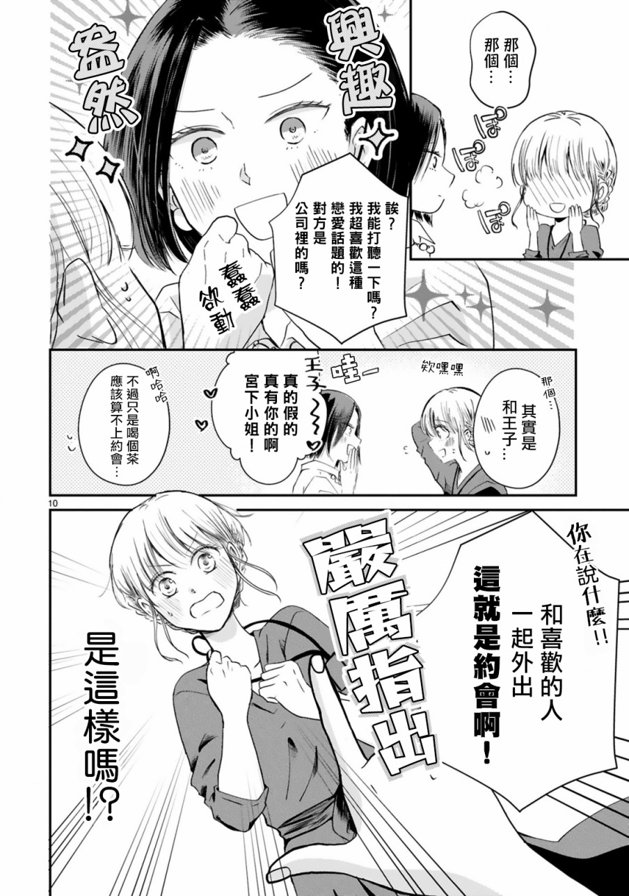 因故，大叔在为我的恋情应援（脑内）漫画,第2话5图