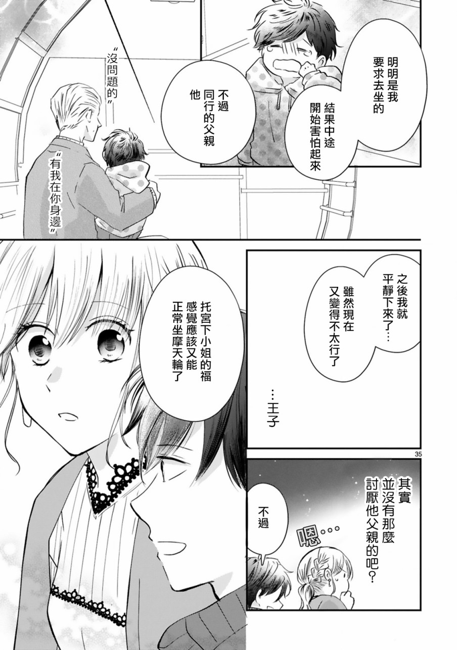 因故，大叔在为我的恋情应援（脑内）漫画,第2话5图