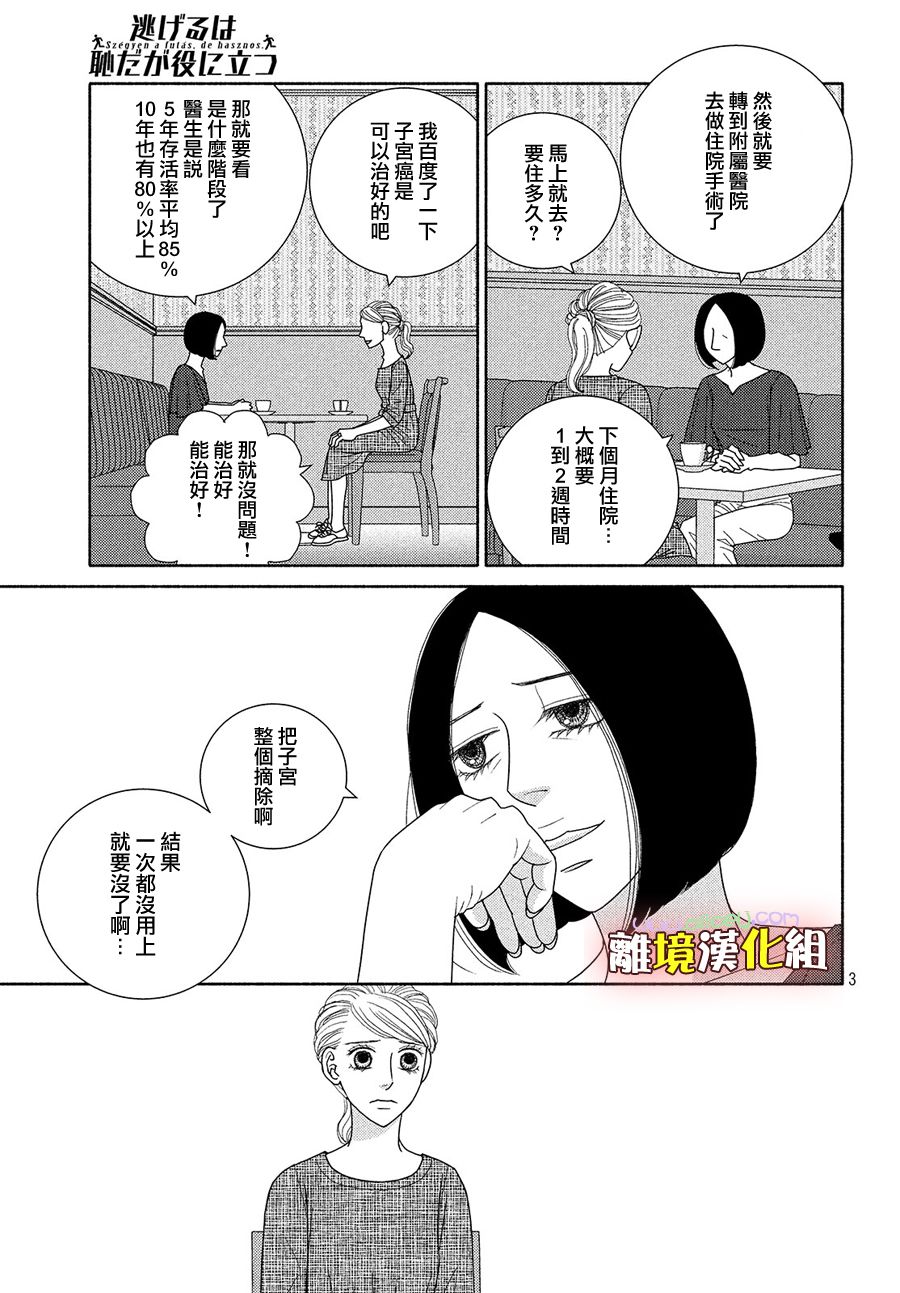 逃避可耻却很管用漫画,第48话纵使临近失火也需得闲饮茶4图