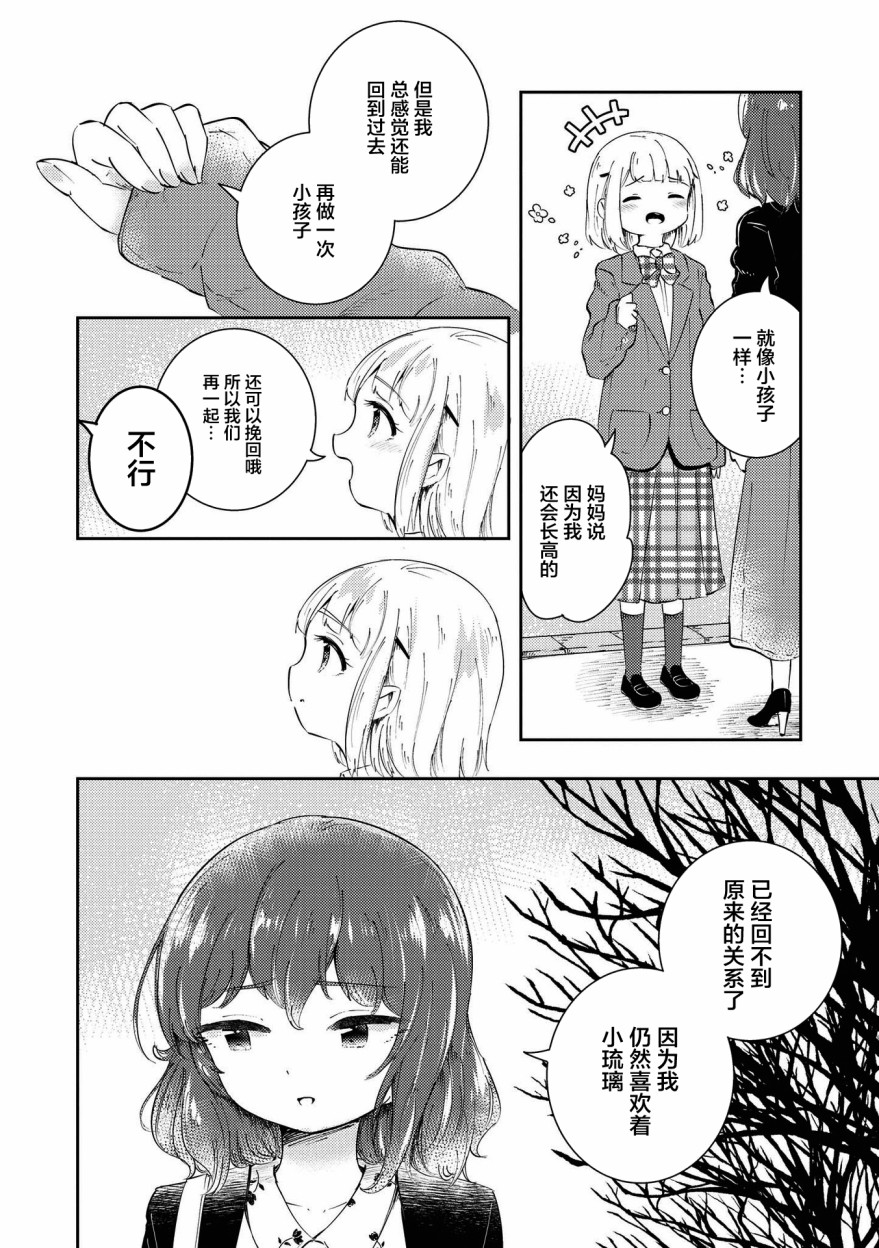 草莓芭菲 姐姐萝莉百合合集漫画,第9话迷途的小鸟2图