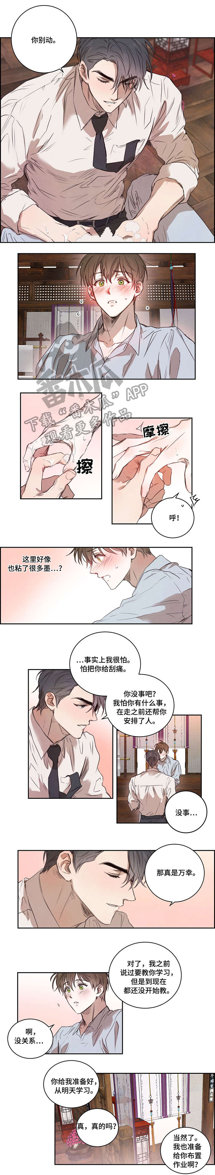 柳树下的梦读后感20字漫画,第10章：温柔5图