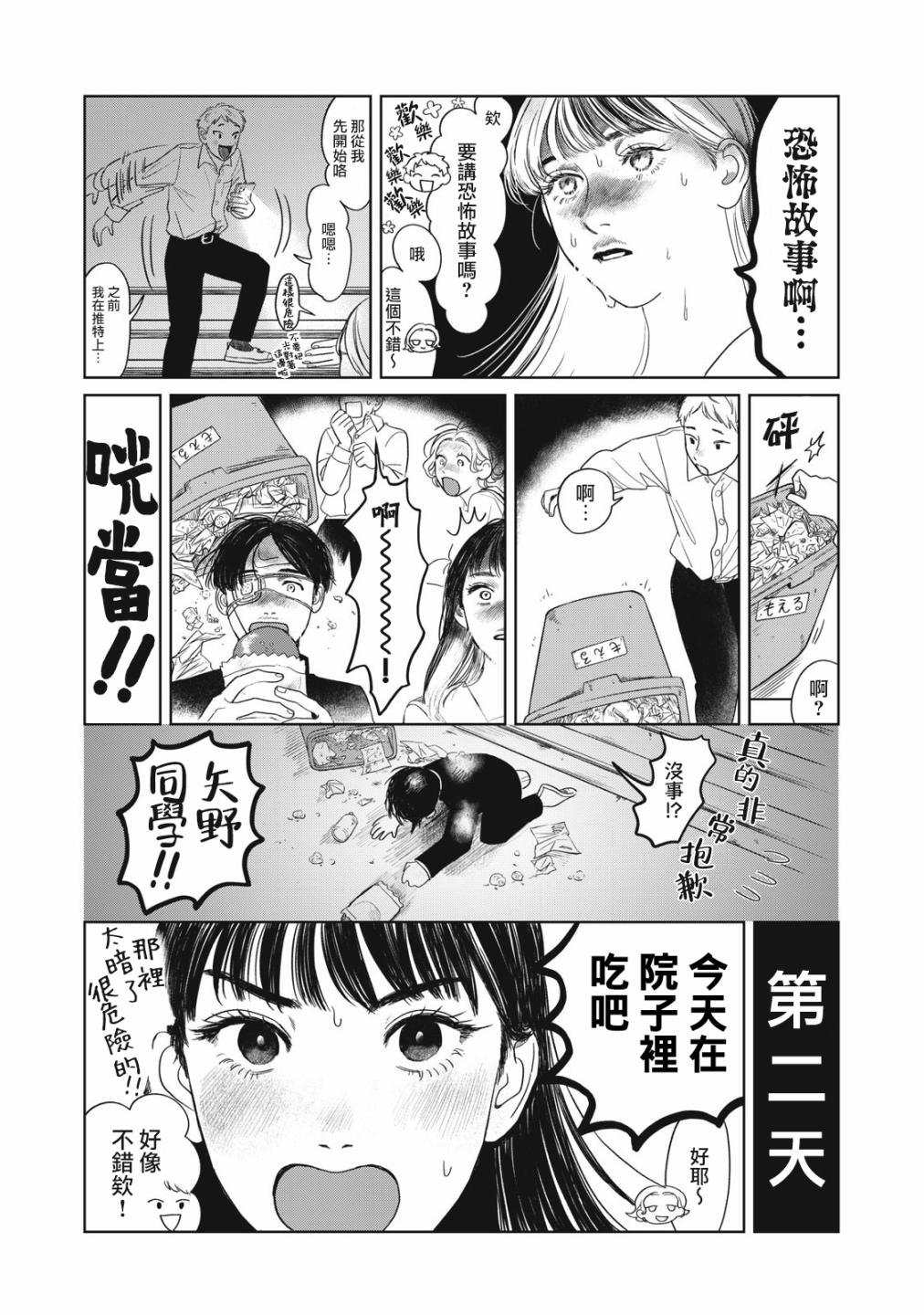 矢野同学观察日记漫画,第3话2图