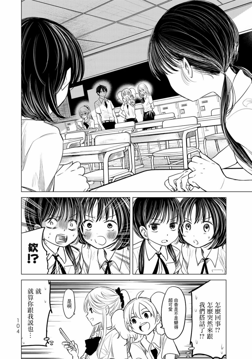 交换漫画日记漫画,第5话轻浮男2图