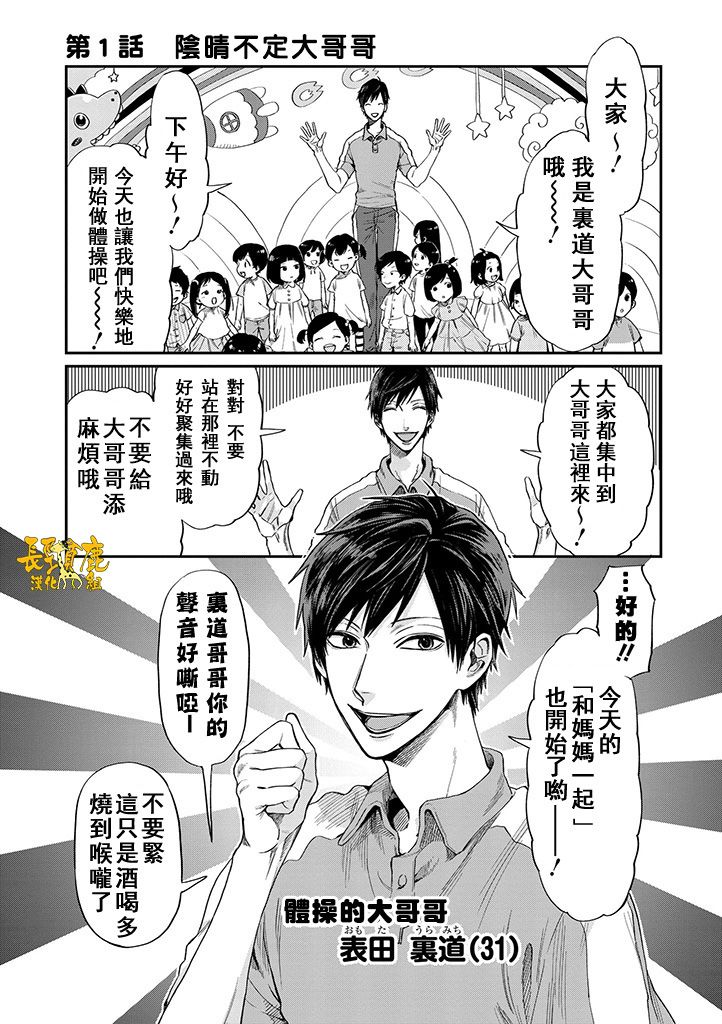 阴晴不定大哥哥漫画,连载01话2图