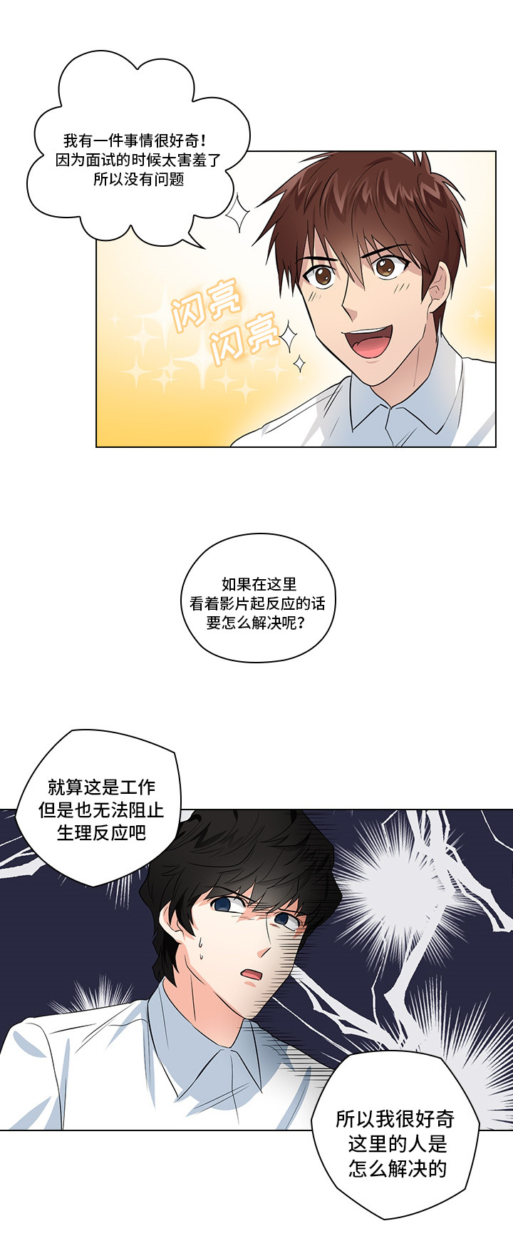 三个人的戏份漫画,第2章：职场生活1图