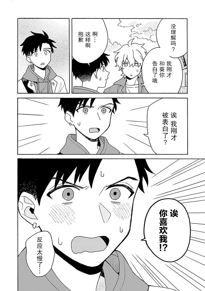 在GALGAME的世界里基友竟然对我告白！？漫画,第2话2图