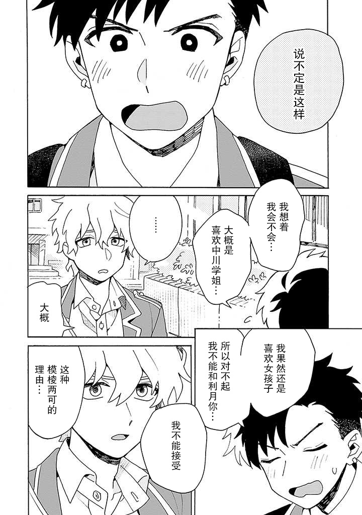 在GALGAME的世界里基友竟然对我告白！？漫画,第2话2图