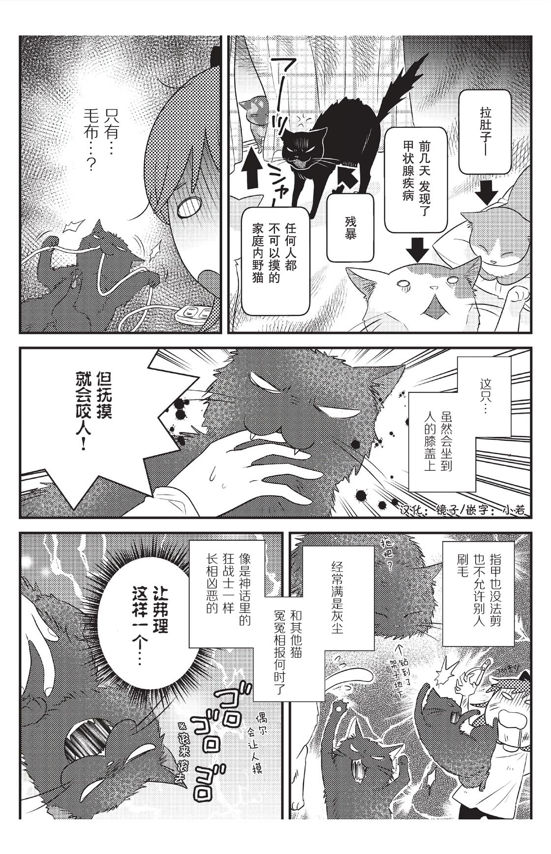 猫咪志愿部的牛奶小姐漫画,第6话5图