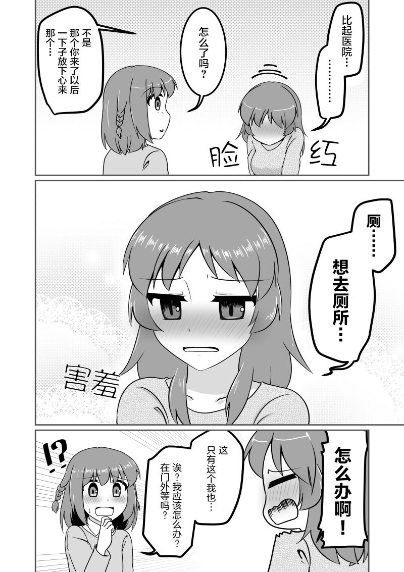 爱上伪娘的我变成了女生！？漫画,第3话2图