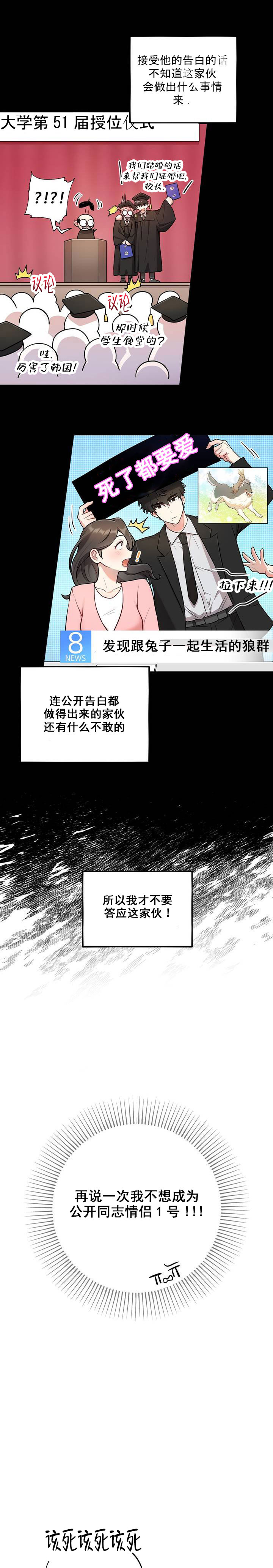 模拟恋爱游戏漫画,第1话2图