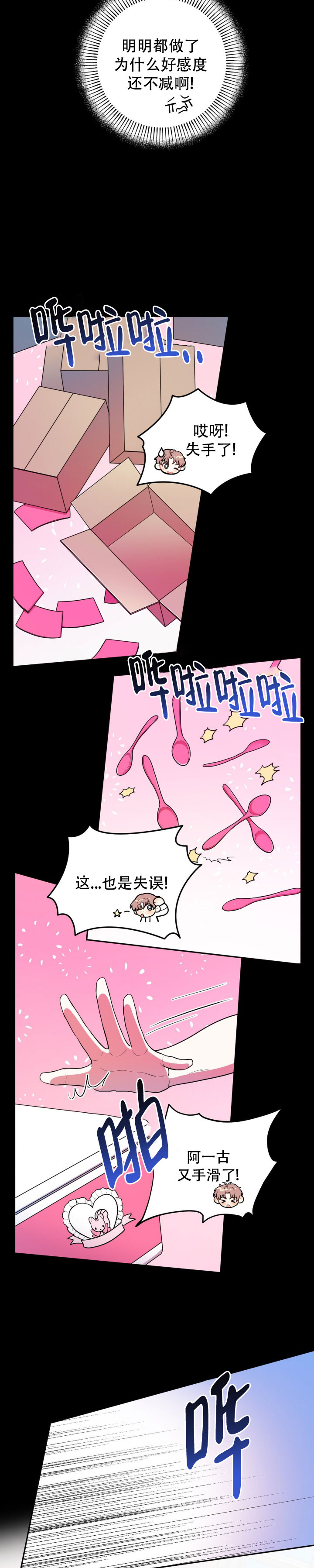 模拟恋爱游戏真人漫画,第3话2图