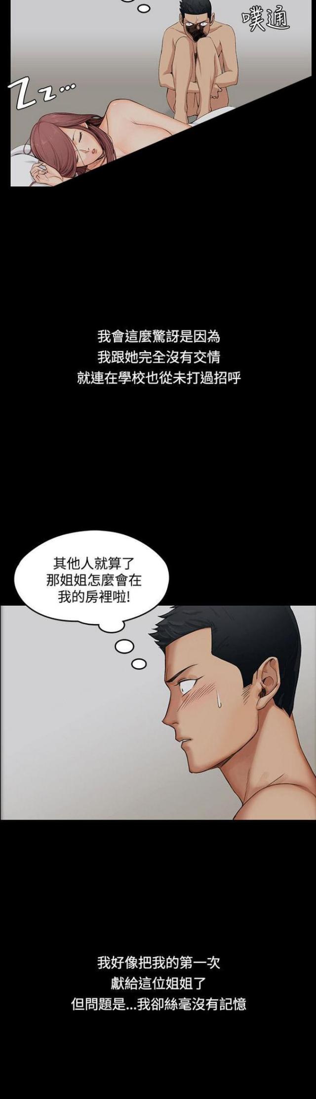 大学冒充学姐授课漫画,第1话2图