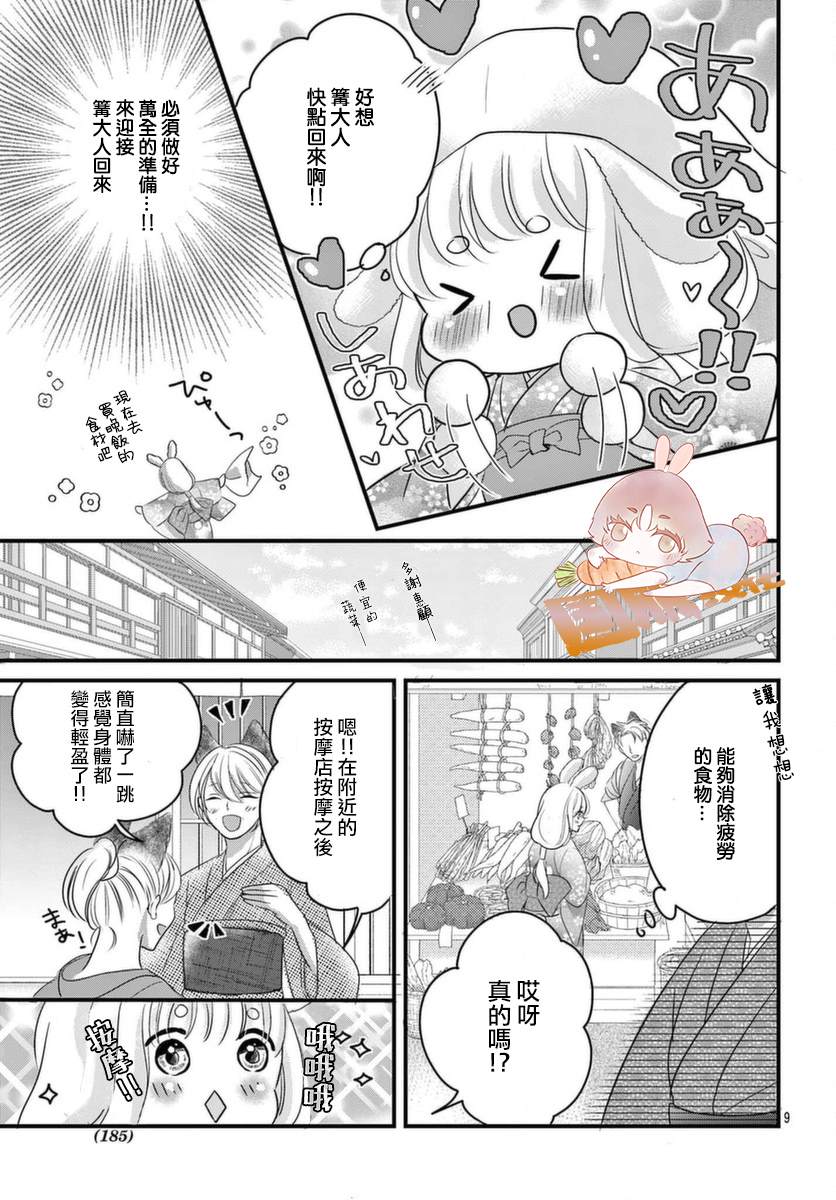 狼族长与笨手笨脚的兔妻子漫画,第4话5图