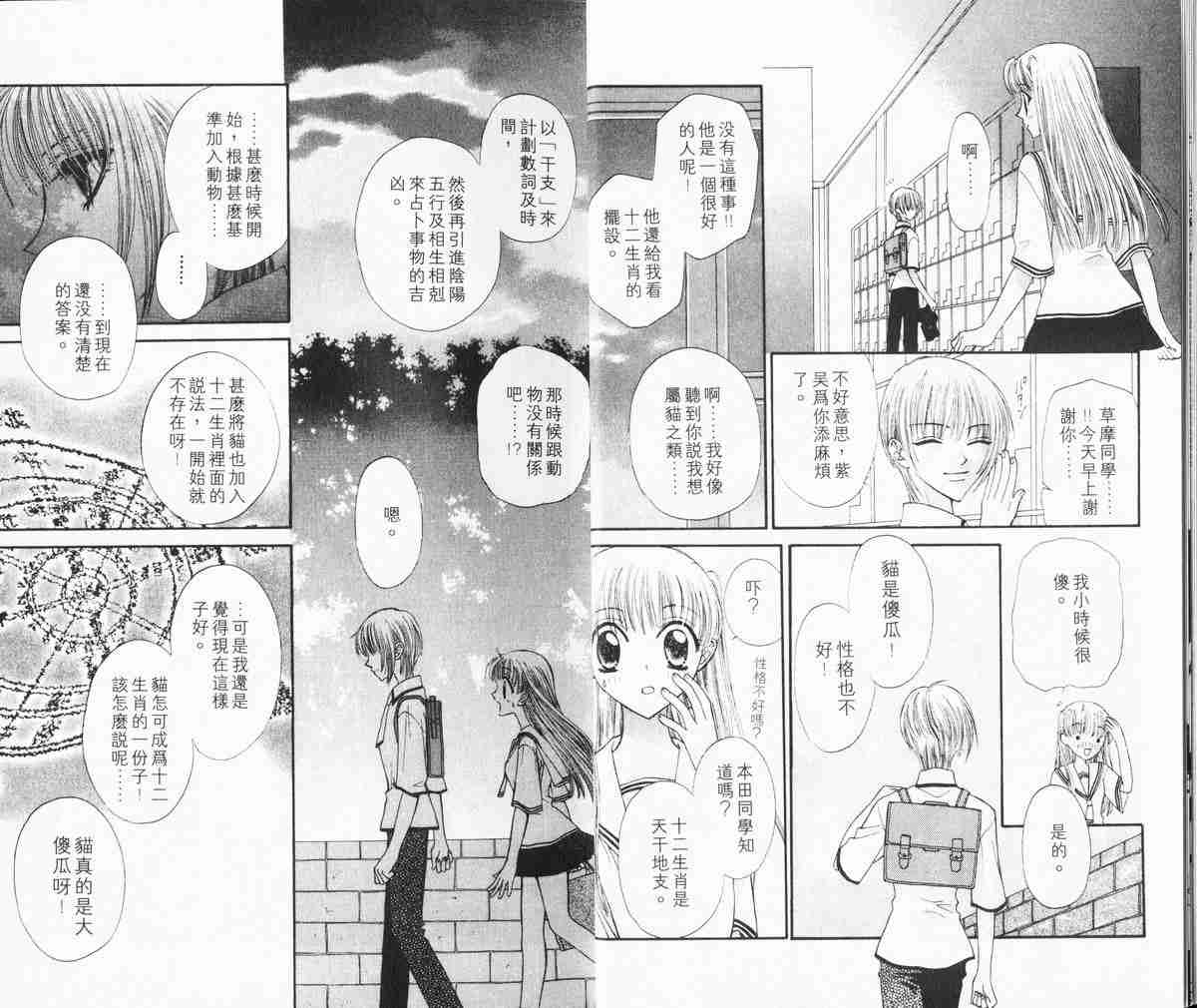 水果篮子漫画,第1卷1图