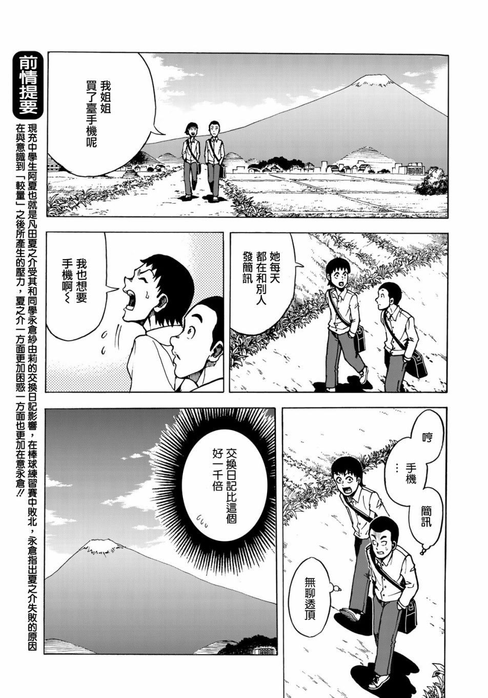 钱进球场~夏之介的青春~漫画,第4话3图