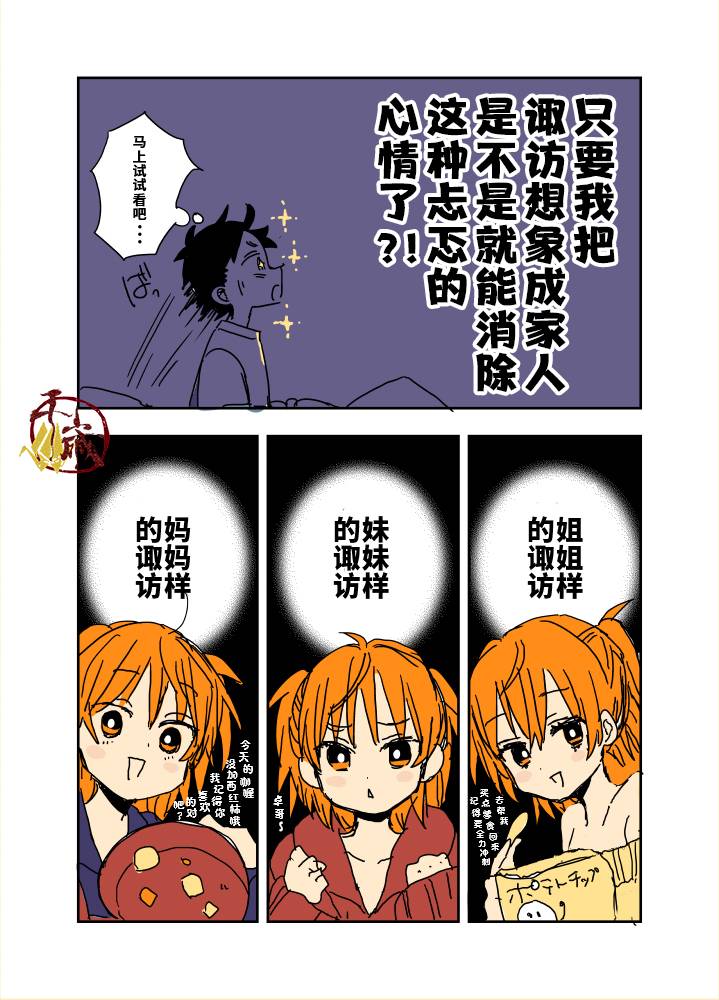 和女朋友的第一次漫画,番外13图