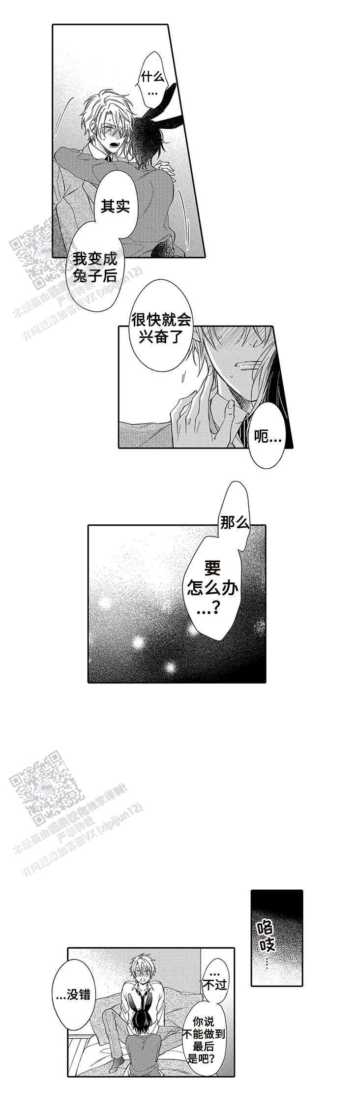 孤独的兔子当猫漫画,第4话5图