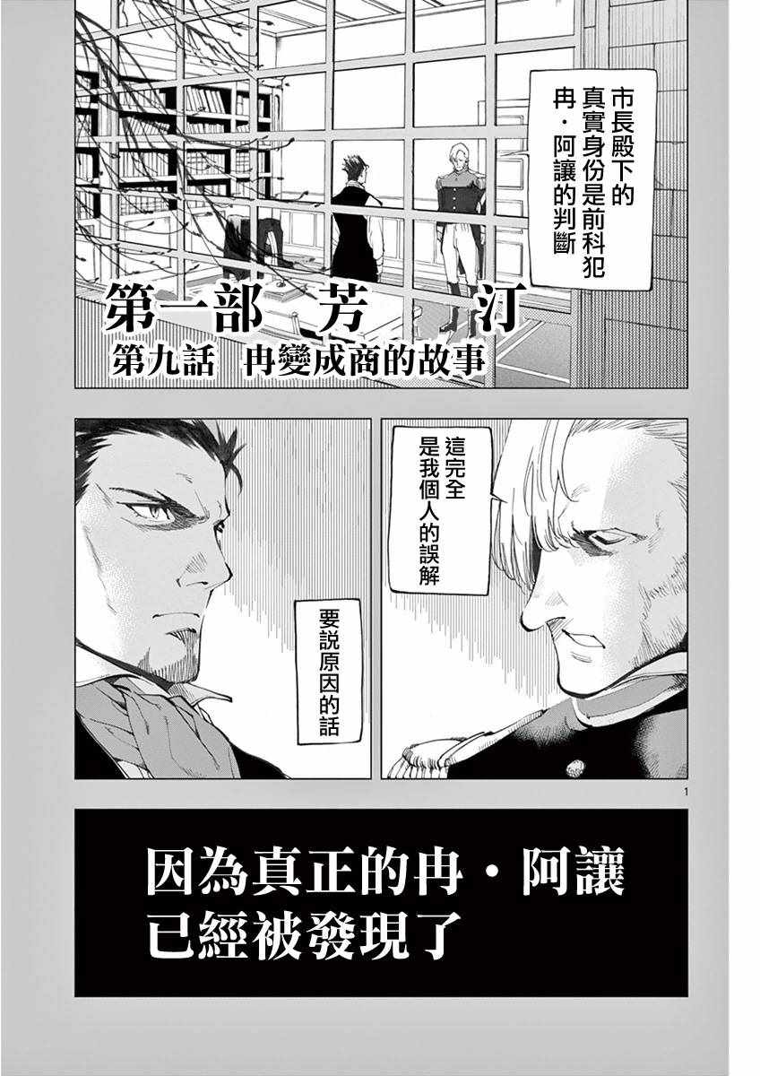 悲惨世界漫画,第9话冉变成商的故事1图