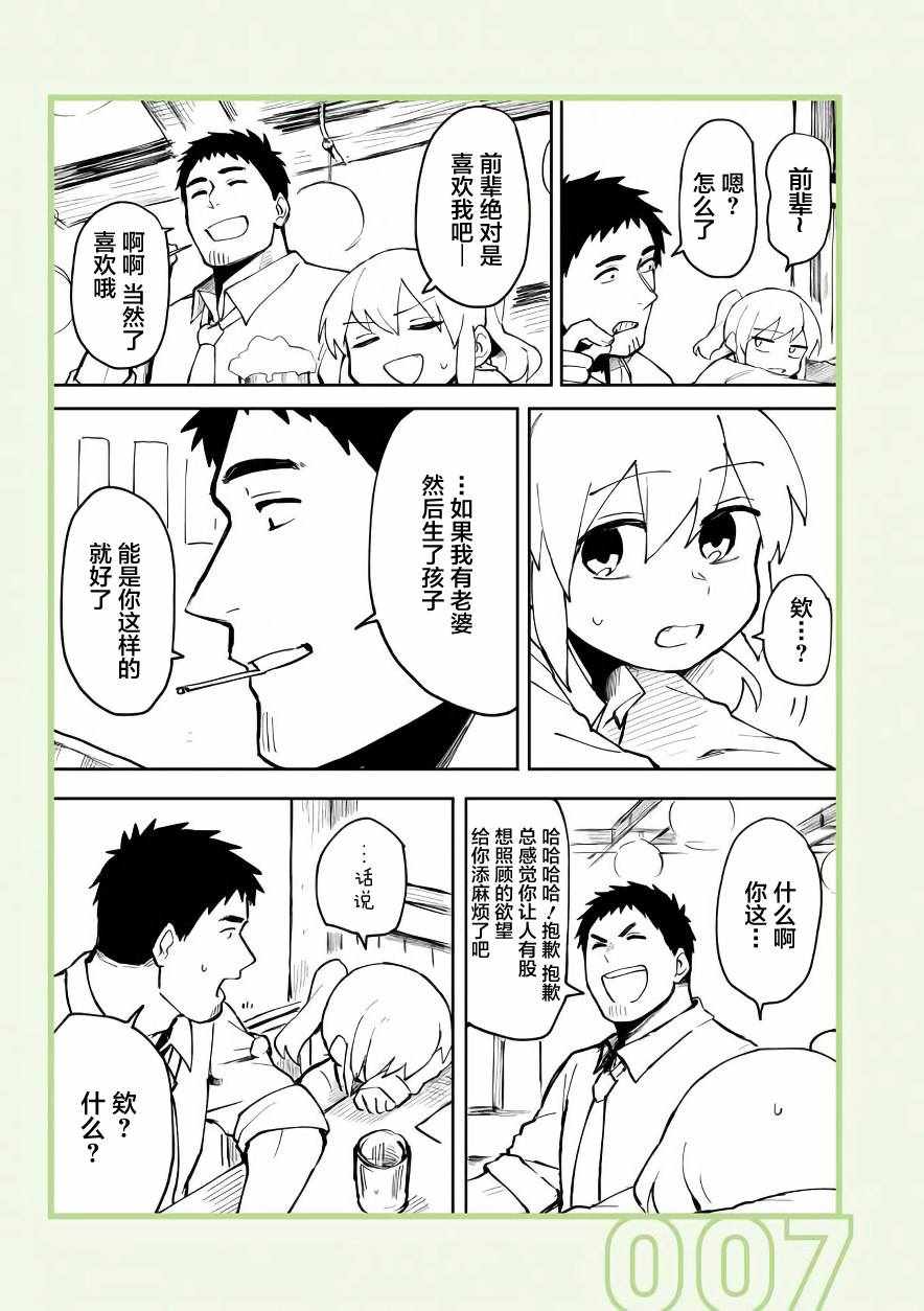 关于前辈很烦人的事漫画,第1话3图